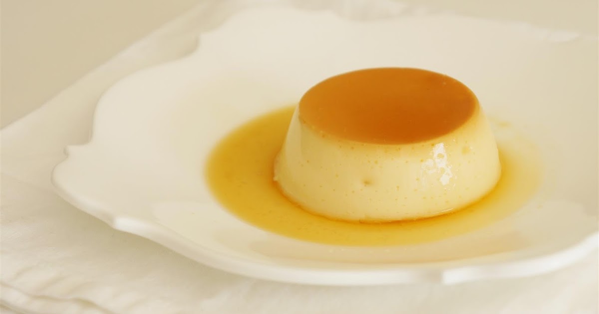 Caramel Custard Pudding Cakelets & Doilies