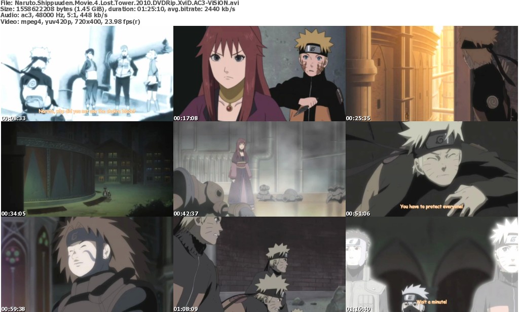 Naruto Shippuden Movie 4 The Lost Tower. Naruto Shippuuden Movie 4: The