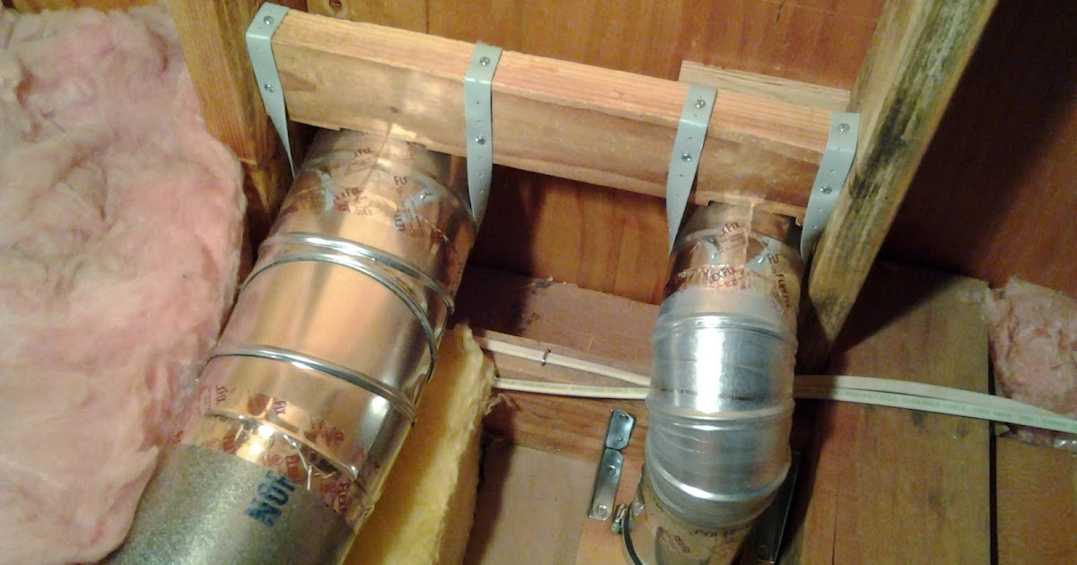 Tom's OSU New laundry room attic vent installed for Speed Queen Washer