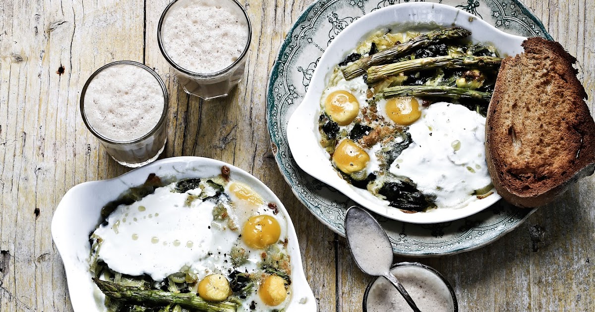 Pratos e Travessas Ovos verdes no forno Baked green eggs