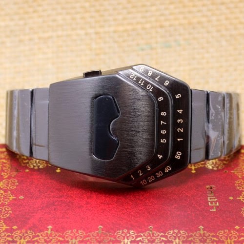 led watch cobra jam tangan unik berbentuk kepala ular kobra