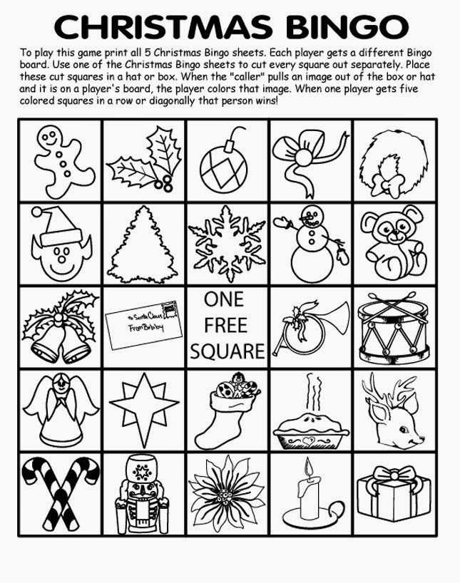 Atividades educativas: Como fazer bingo de Natal
