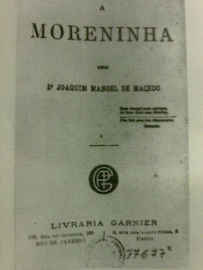 A primeira edição do livro "A Moreninha"