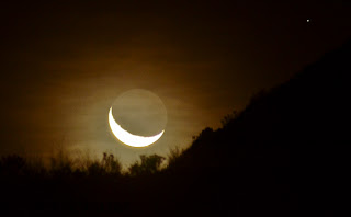  Luna creciente en el solsticio de Invierno