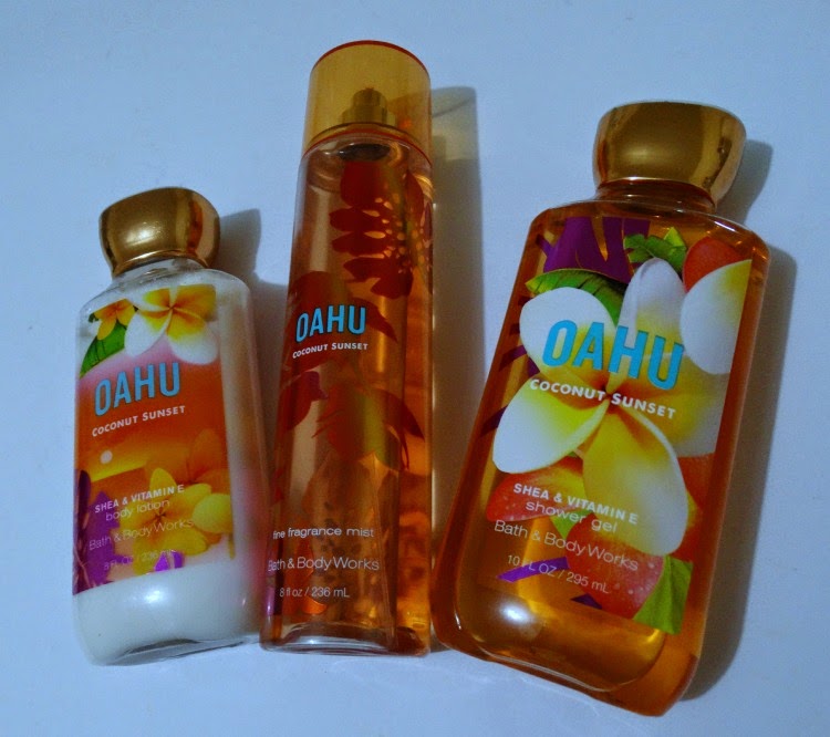 Bath and Body works oahu scent