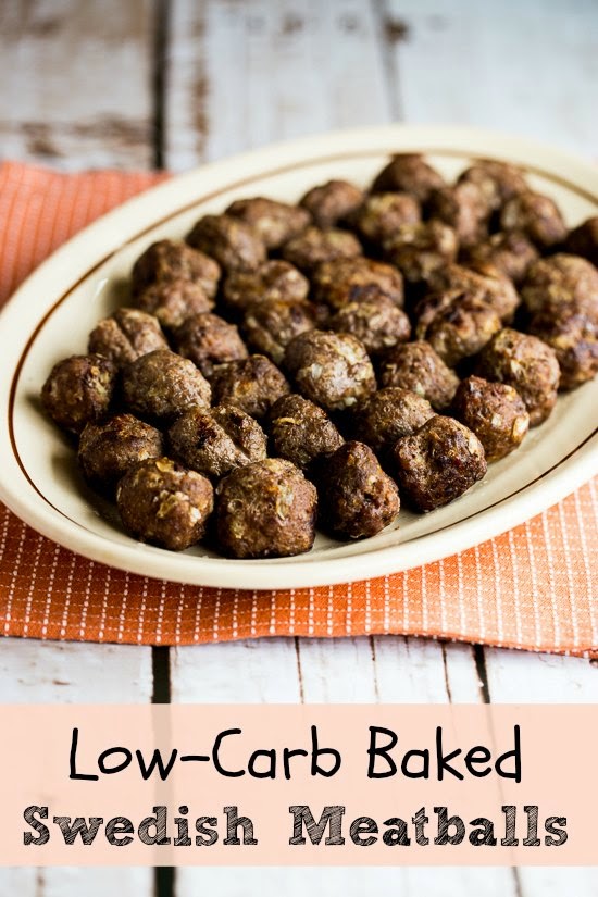 LowCarb Baked Swedish Meatballs Recipe (GlutenFree, Can Be Paleo