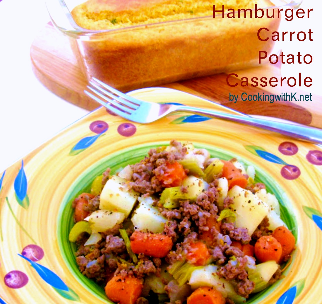 Cooking with K Stovetop Hamburger Carrot Potato Casserole {Granny's