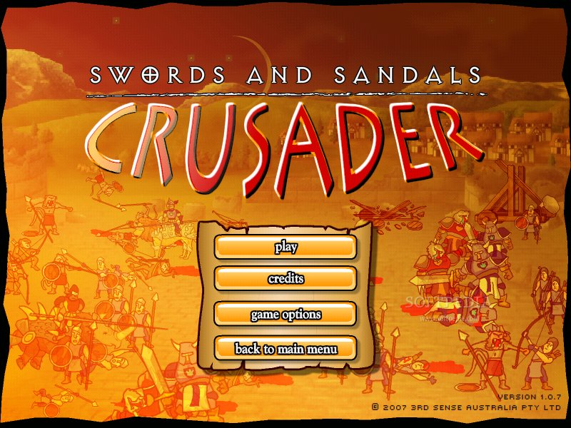swords and sandals 3 crusader
