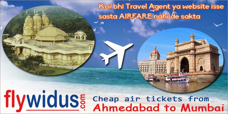 Cheap Flight Tickets from Ahmedabad to Mumbai