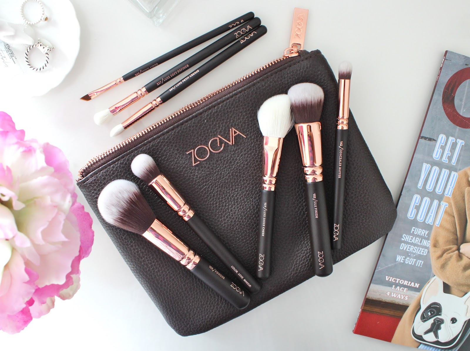 Zoeva Rose Golden Luxury Brush Set Couture Girl