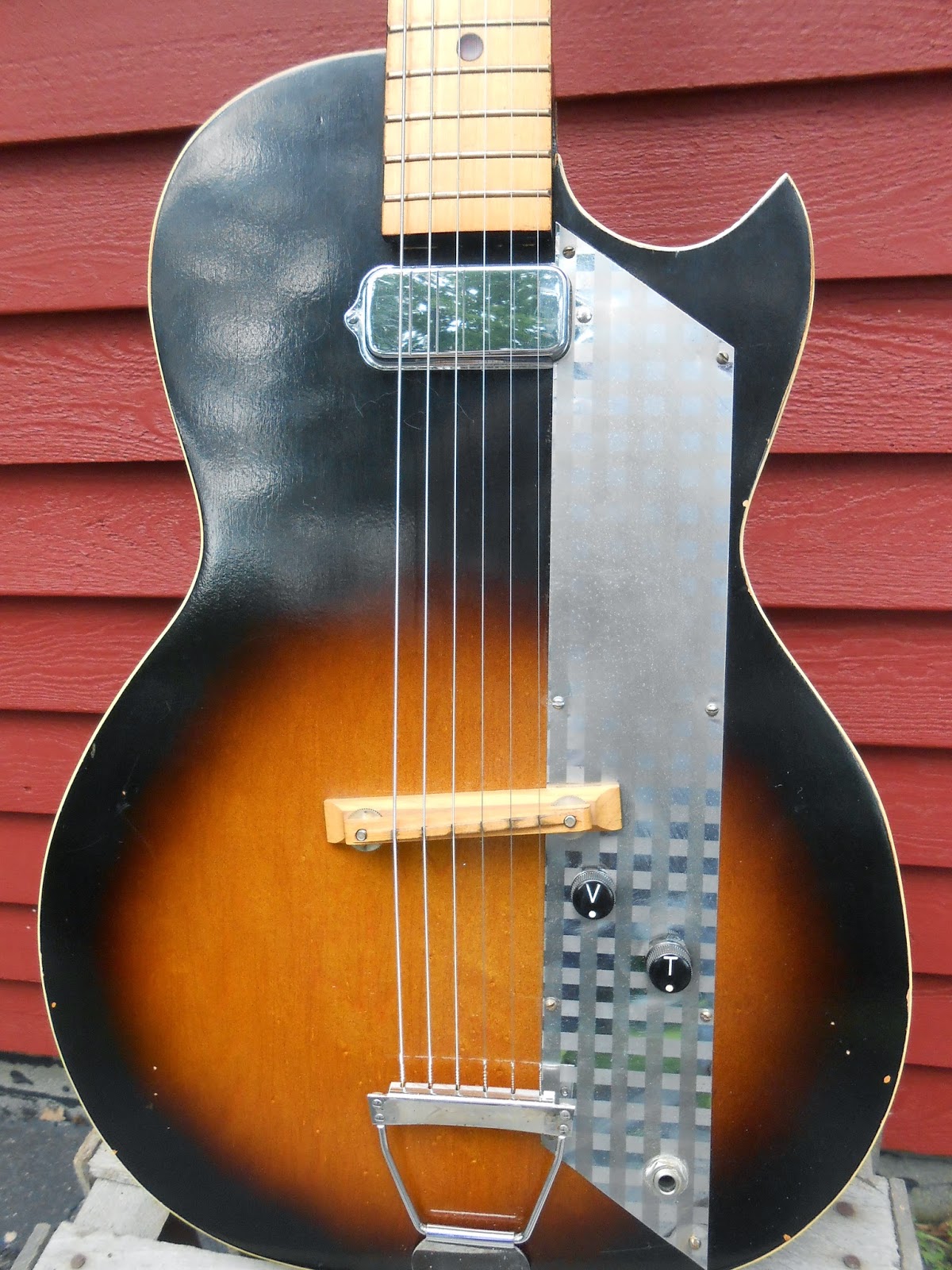 Your Grandpa's Guitar 1960's Kay Value Leader Single Pickup Electric