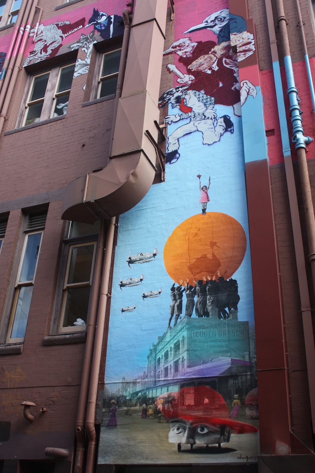 Sydney City and Suburbs Darlinghurst, murals