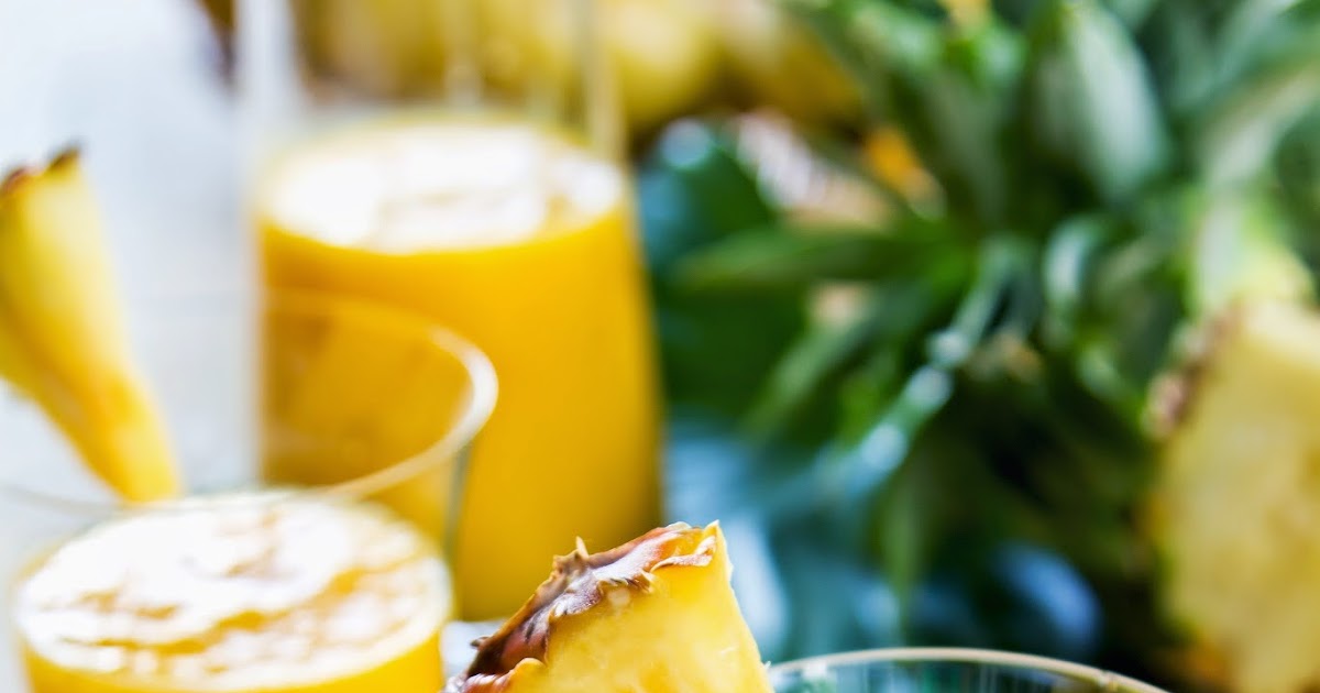 Healing Pineapple Smoothie For Relieving Inflammation & Pain Raw Edibles