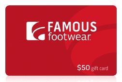 Famous Footwear gift card