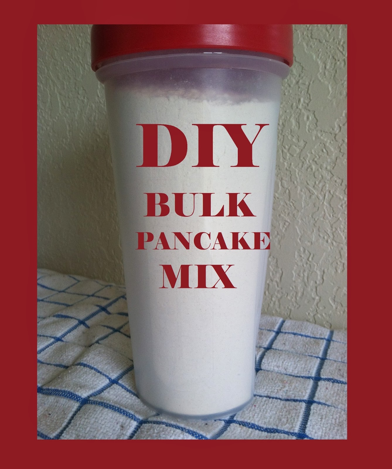 My American Confessions DIY Bulk Pancake Mix