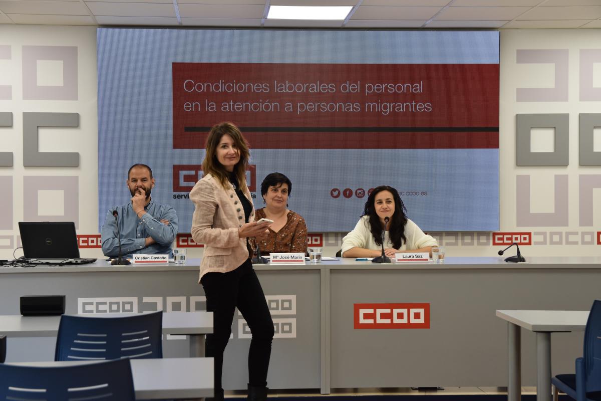 CCOO pide un incremento de los recursos dedicados a la atención de personas migrantes