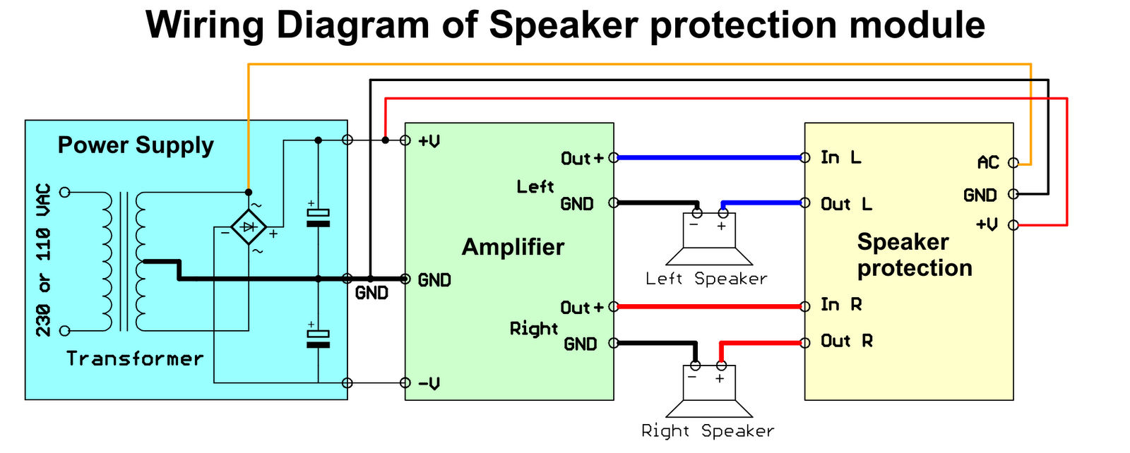 Diyfan  Speaker Protection With Upc1237