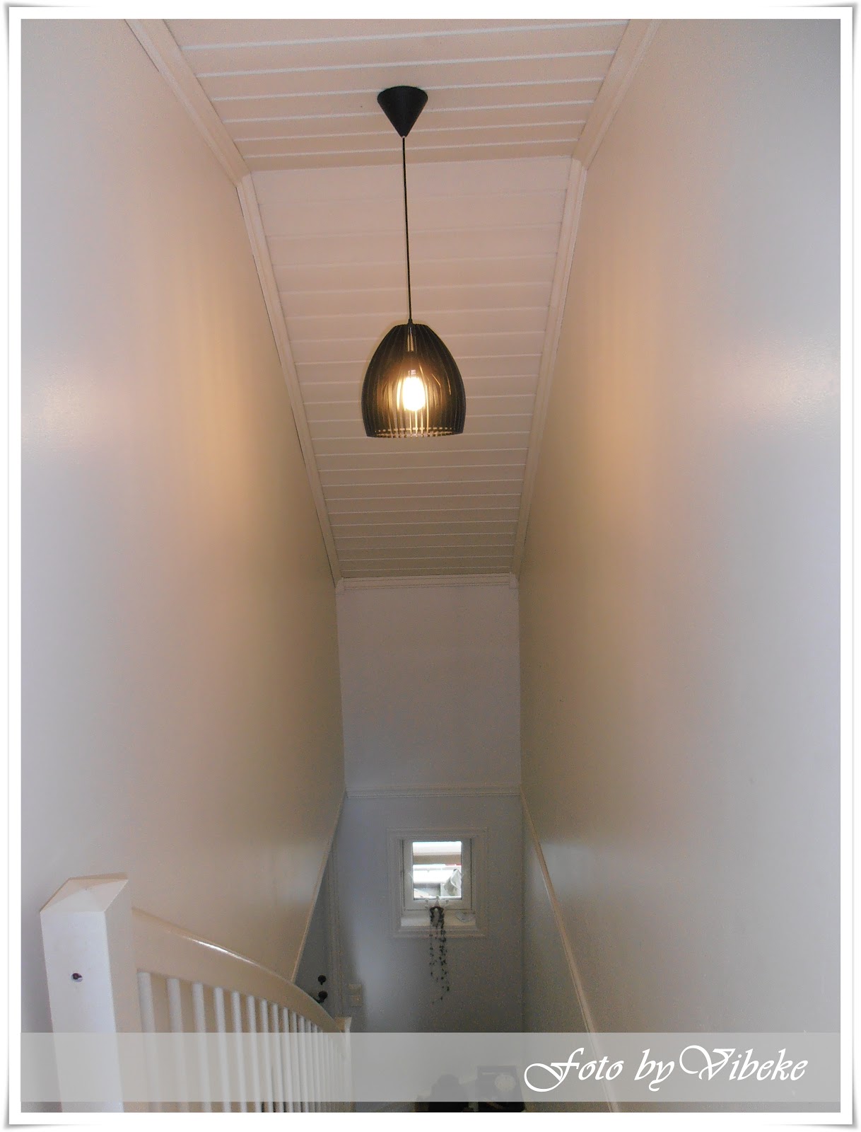 Et levende hjem: kjøkkenlampa fikk nytt liv...