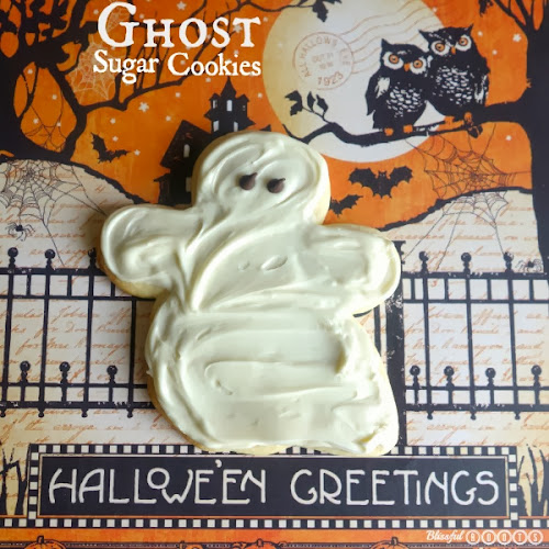 Ghost Sugar Cookies @ Blissful Roots