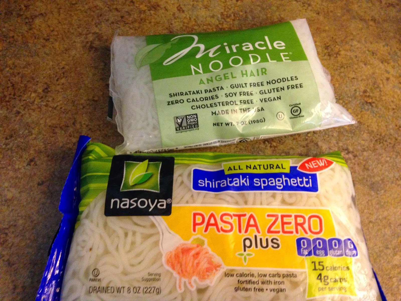 Carb Tripper shirataki noodle vs shirataki noodle