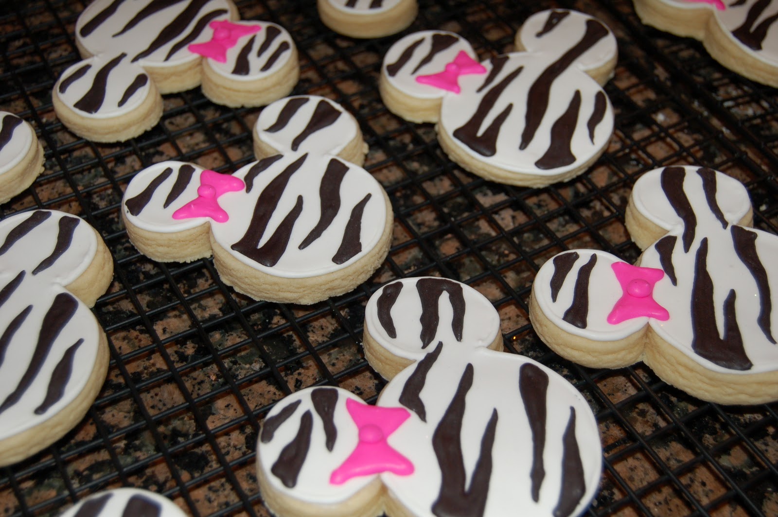 Sugar Chic Cookie Boutique Wild about Zebra Print