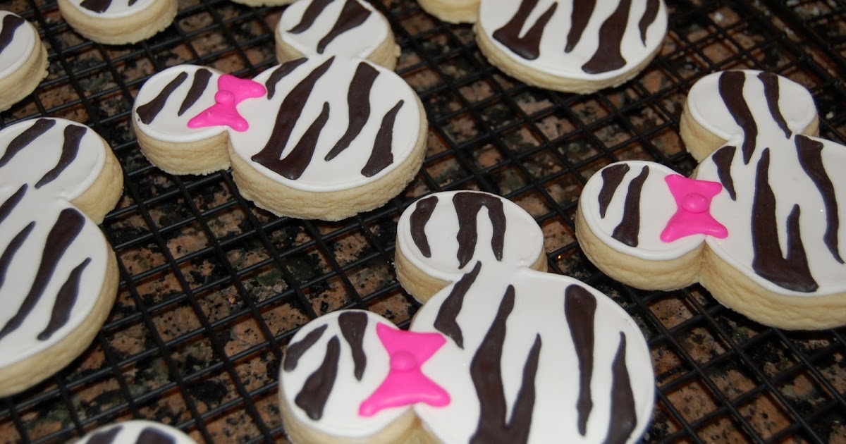 Sugar Chic Cookie Boutique Wild about Zebra Print