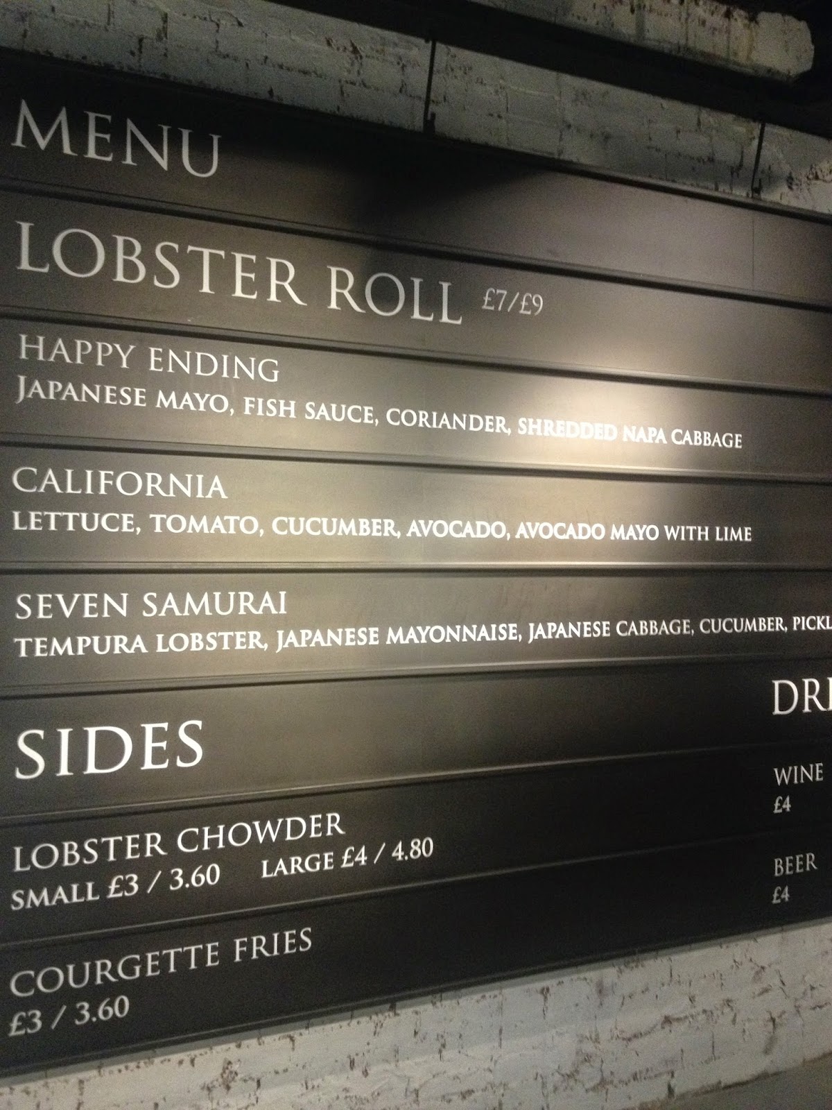 The London Foodie Smack Lobster Roll Deli The FastFine Dining