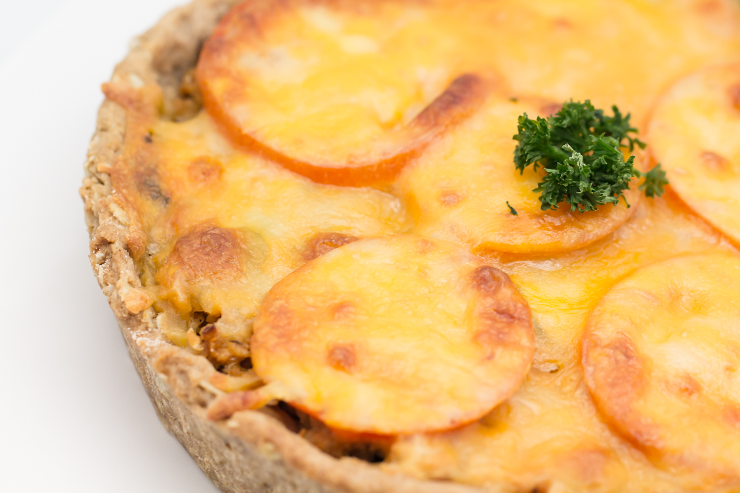 Hovkonditorn Quiche with Soy and Vegetables