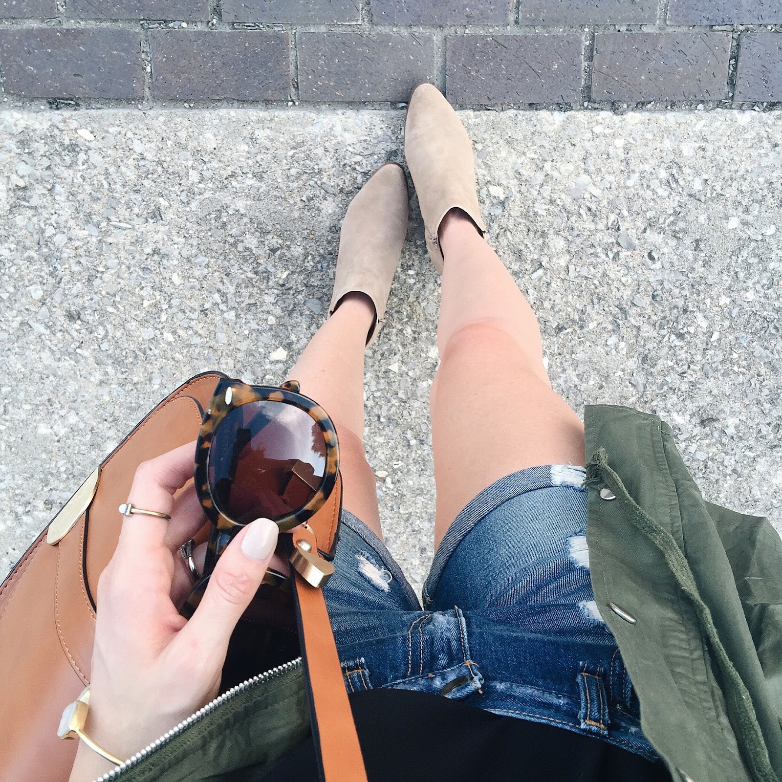 Shorts and ankle boots