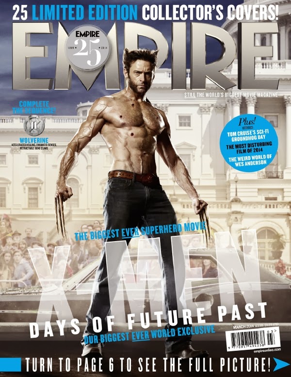 Empire covers X-Men: Days of Future Past: Lobezno