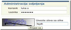 prijava za pristup e-dnevniku