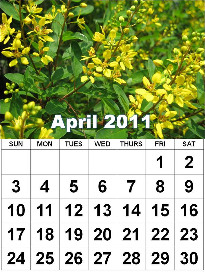 april 2011 calendar printable free. 2011 calendar printable april.