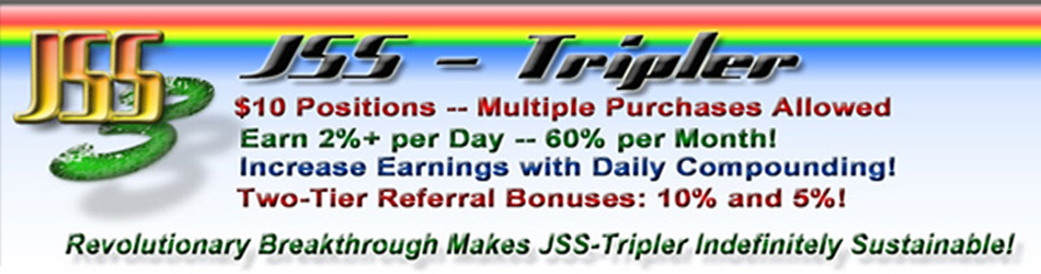 JSS-Tripler, Bisnis Investasi Online Anti Scam