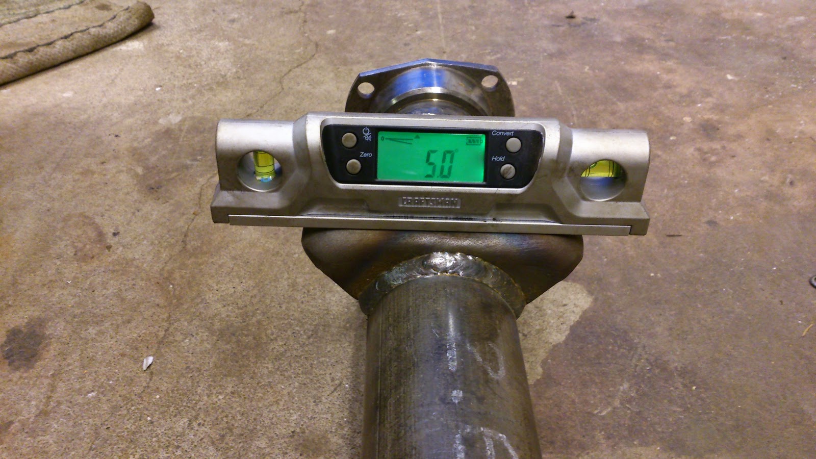 DinnerHill Rear axle spring perch welding