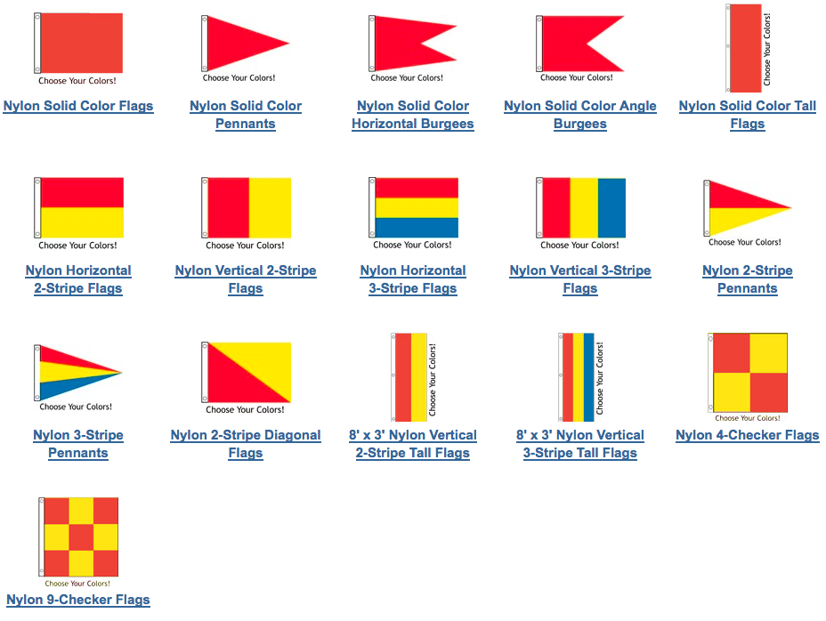 How to choose Solid Color Flags When Promotional Flags