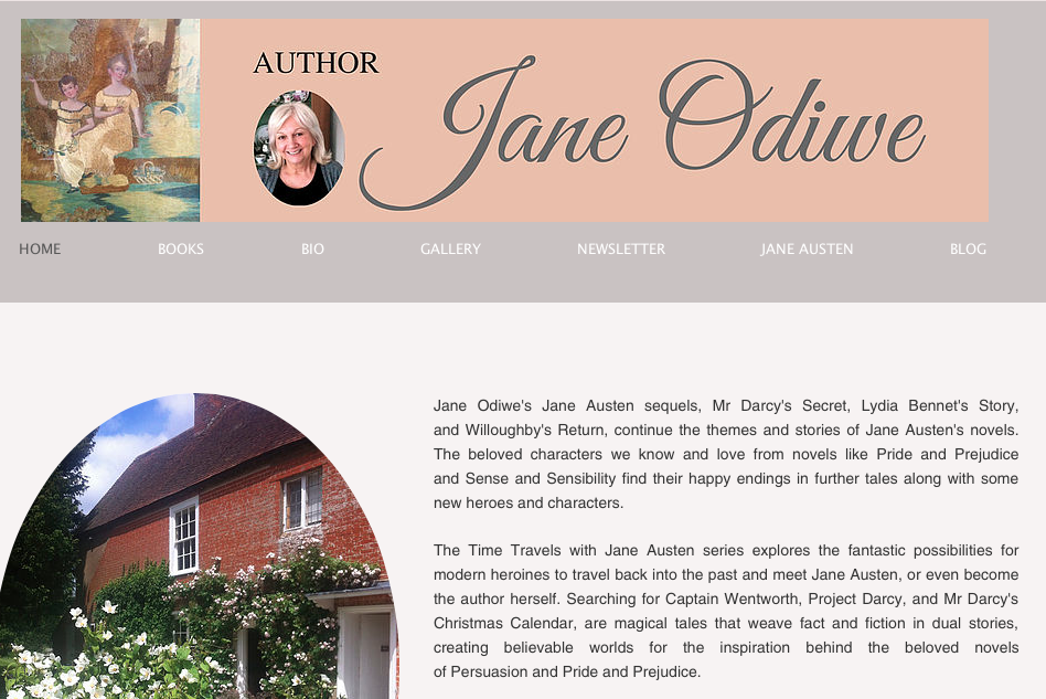 Jane Odiwe's Website