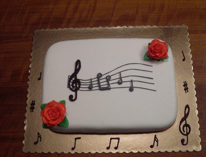 clelia's cakes music cake torta musicale