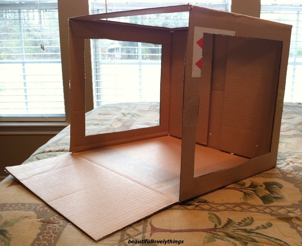 BeautifulLovelyThings DIY Light Box