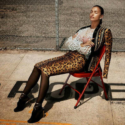 Irina Shayk Vogue Spain Magazine September 2014 Photoshoot