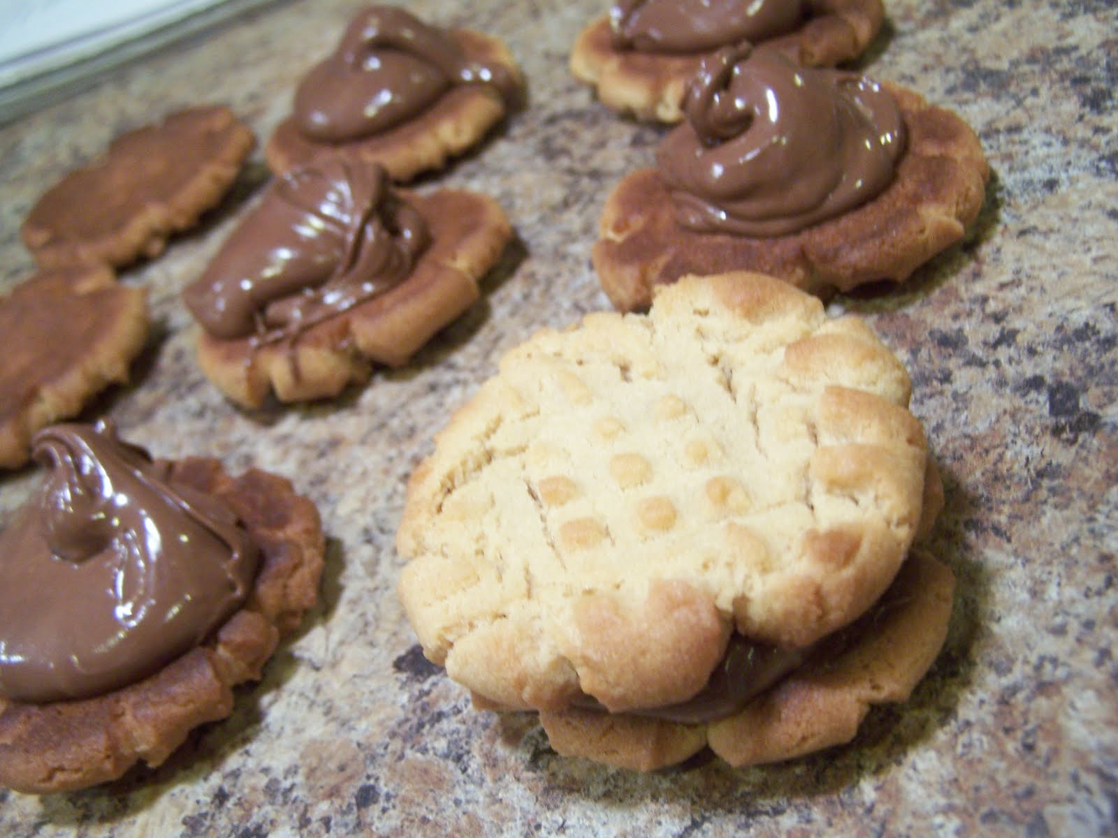 The Peppered Pantry FudgeFilled Peanut Butter Cookies