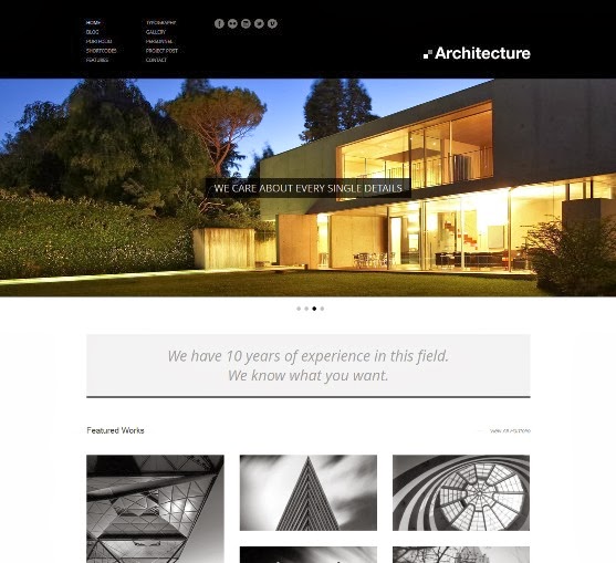 Architecture Premium WordPress Theme