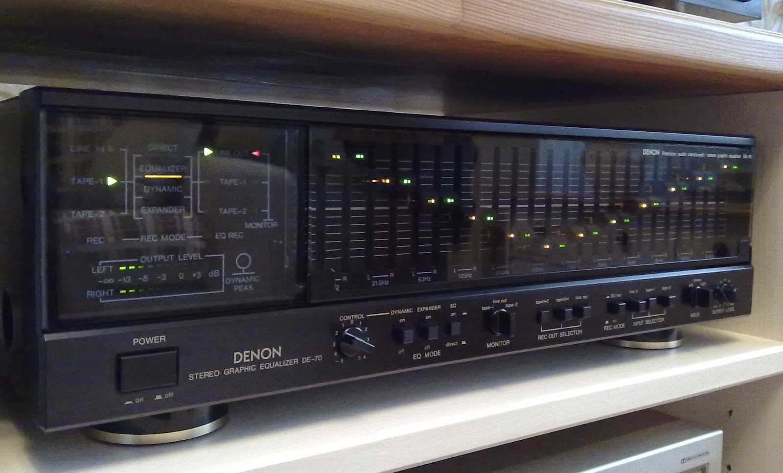 Denon DE70 Graphic Equalizer AudioBaza