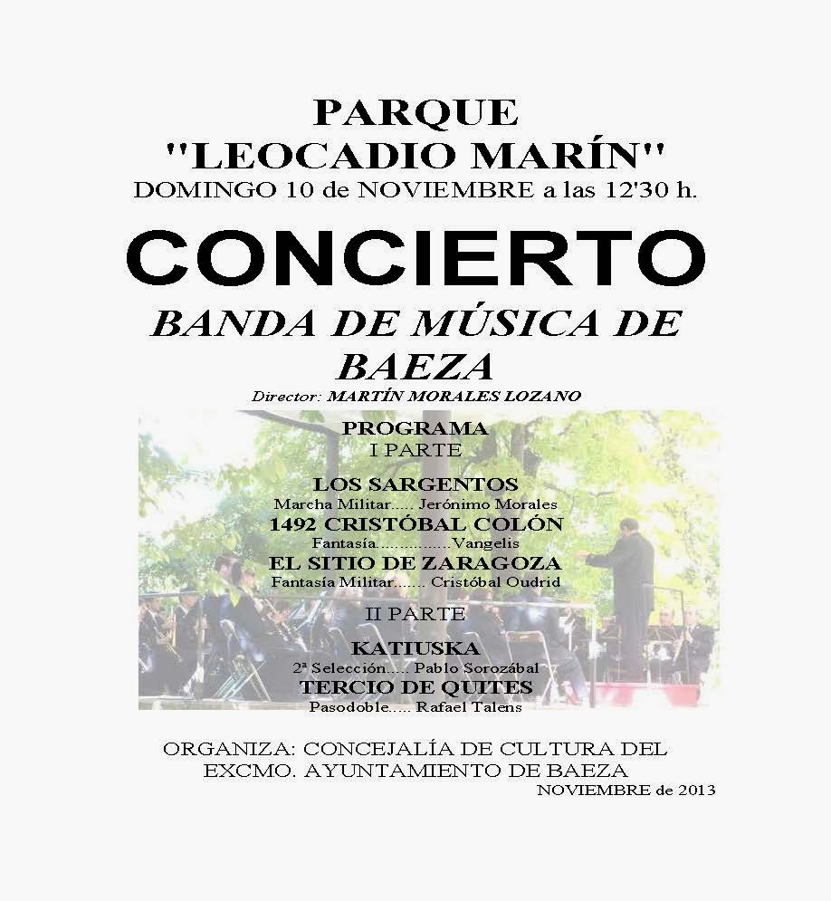 CONCIERTOS DE TEMPORADA - OTOÑO