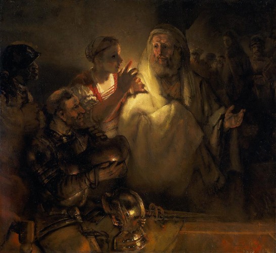 Rembrandt: Peters fornægtelse