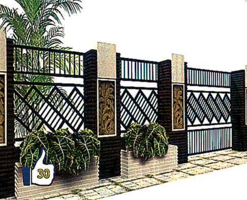 PAGAR RUMAH MINIMALIS  BESI TEMPA  Kanopi Rumah Minimalis PAGAR RUMAH MINIMALIS  BESI TEMPA  Kanopi Rumah Minimalis