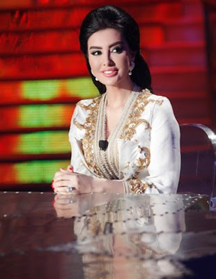 قفطان ميساء المغربي - صور قفطان ميساء المغربي 2012 - قفطان ميساء مغربي مع نيشان في برنامج انا والعسل قفطان ميساء المغربي - صور قفطان ميساء المغربي 2012 - قفطان ميساء مغربي مع نيشان في برنامج انا والعسل