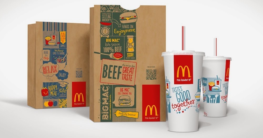 KitschMacu McDonalds nuevos carry out bags y vasos