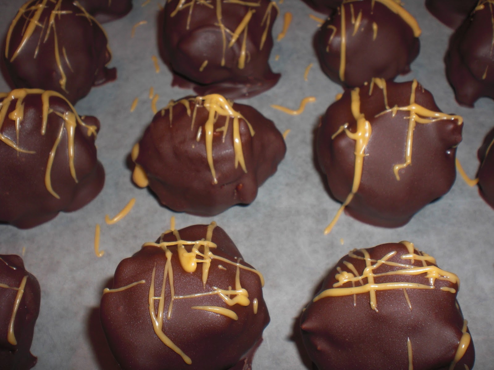 This, That, and Everything Else Chocolate peanut butter pretzel truffles