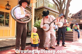 Little girl enjoying band at Walt Disney World, Growing Up Disney
