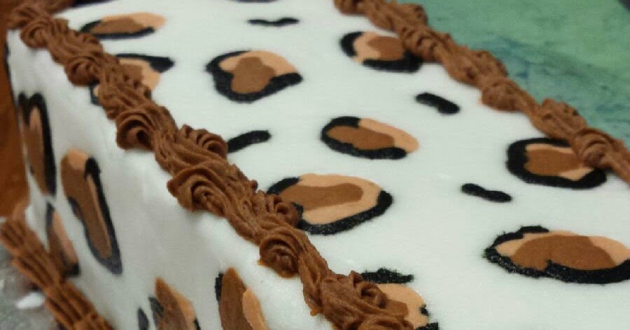 Splendid Things: Leopard cake